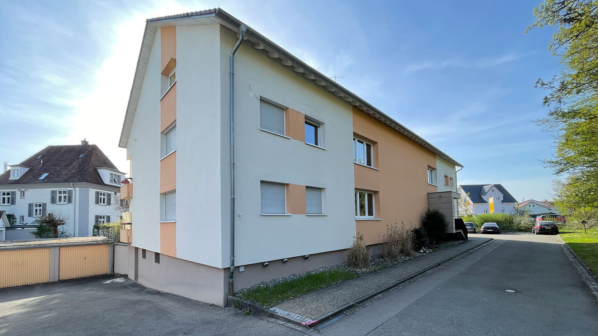 Wohnhaus in Rheinheim Küssaberg, in dem ein schönes 1-Zimmer-Appartment entsteht