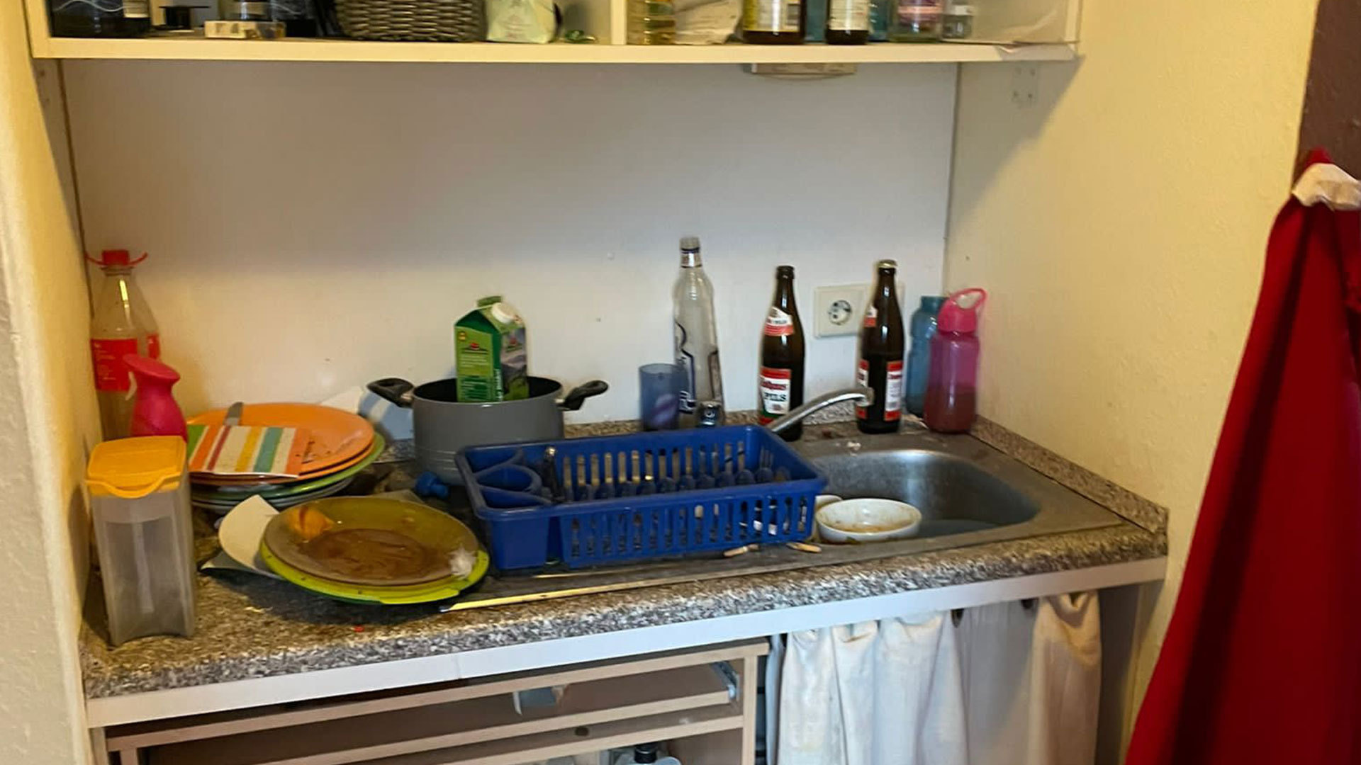 Küchenbereich vor der Renovierung