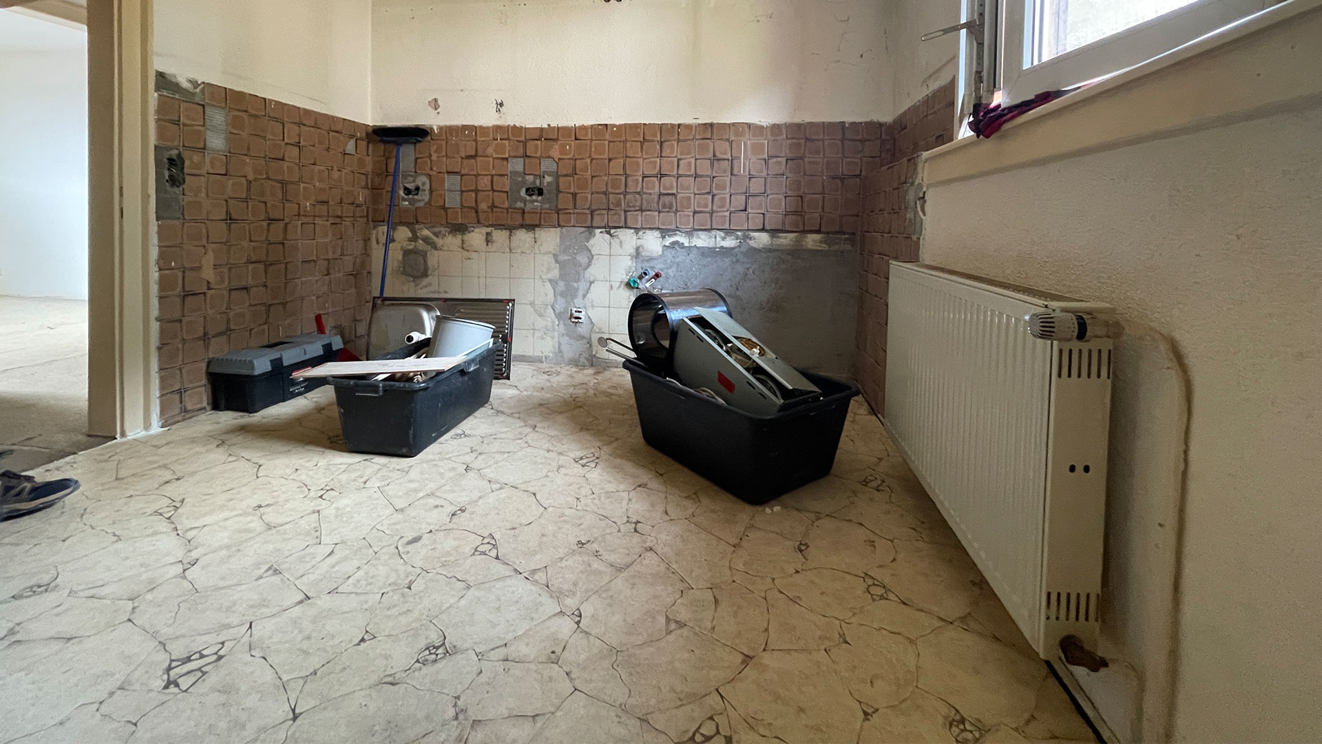 Küche vor der Renovierung